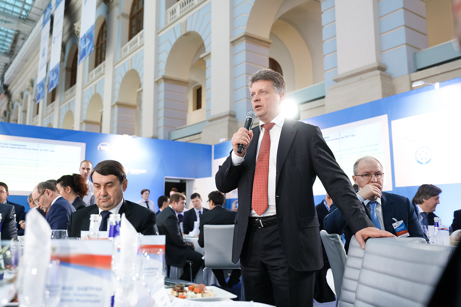 The Business breakfast by the Minister of Transport of the Russian Federation was held at the forum “Transport of Russia”